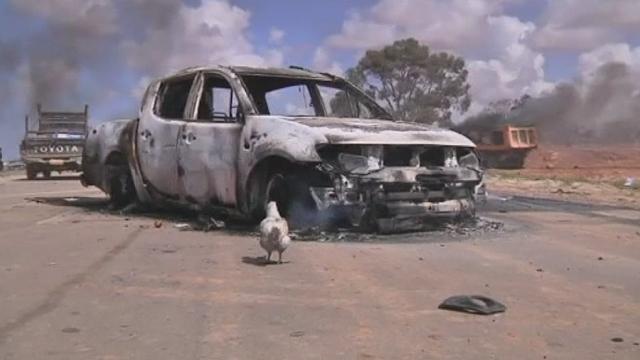 Premiers résultats des frappes aériennes en Libye