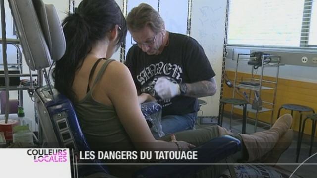 Les contrôles de produit de tatouage effectués par les chimistes cantonaux révèlent la présence fréquente de colorants interdits