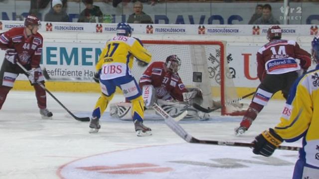 Hockey / Coupe Spengler (finale): Davos - Dinamo Riga. Terrible tir de Sykora et c'est 2-0 (1er tiers)