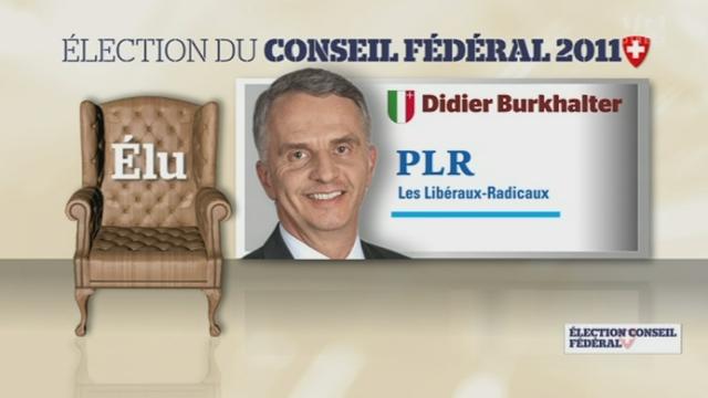 Didier Burkhalter réélu avec une large majorité