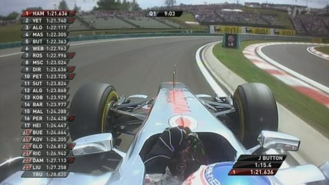 Automobilisme / F1 (GP de Hongrie): Q1. ça s'annonce bien pour Hamilton, mais moins bien pour Buemi