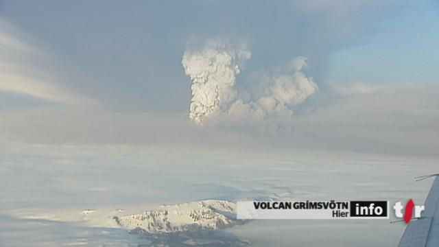 Islande : l'éruption du volcan Grimsvoetn provoque la fermeture de l'espace aérien islandais
