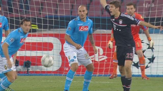 Football / Ligue des Champions (3e soirée/gr. A):  Napoli – Bayern Munich 1-1. Les Bavarois avaient ouvert le score après 99 secondes