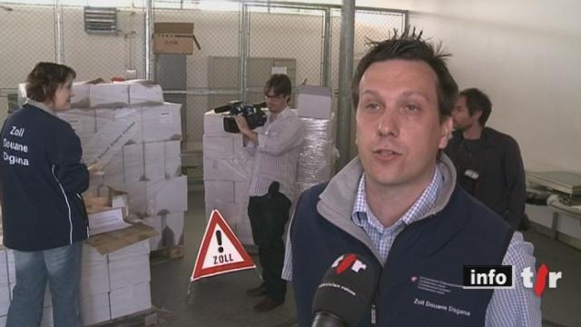 Un peu moins de trois tonnes de margarine avariée ont été interceptées à la douane de Bardonnex (GE)