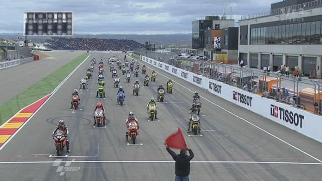 Motocyclisme / GP d'Aragon (moto2): le départ