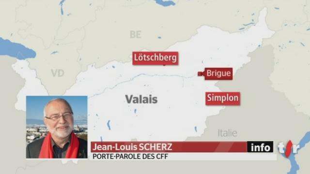 Incendies dans les tunnels du Simplon et du Lötschberg: les précisions de Jean-Louis Scherz, porte-parole des CFF