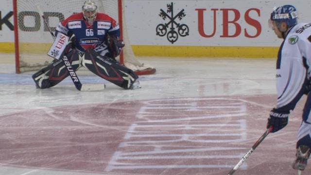 Hockey / Coupe Spengler (quarts de finale): Kloten Flyers - HC Vitkovice. Les Tchèques inscrivent le 0-2 dès le début de la période médiane