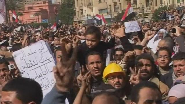 Nouvelle manifestation de masse au Caire