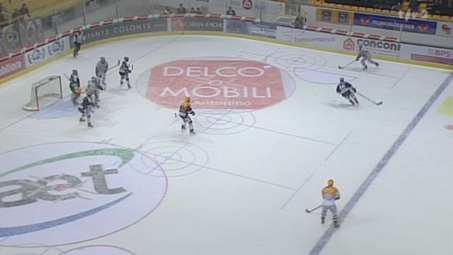 Hockey / LNA (23e j.): Lugano - Genève-Servette (4-3 tab.) + itw Eliot Berthon (attaquant Genève-Servette)