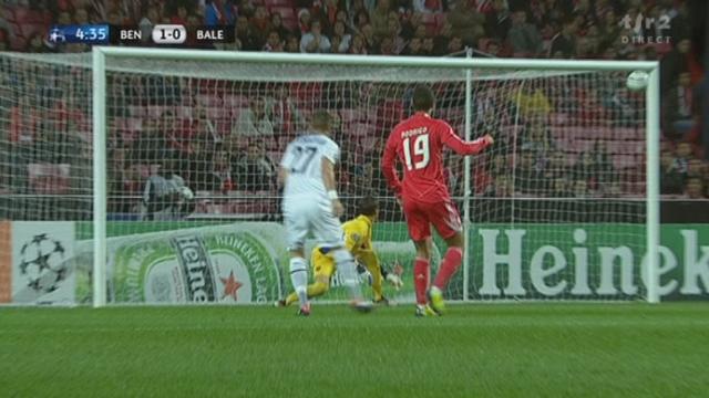 Football / Ligue des Champions (gr. C): Benfica - Bâle. Quatre minutes et déjà 1-0