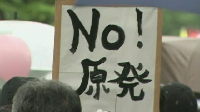 Manifestation des antinucléaires à Tokyo