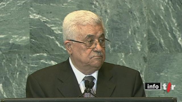 Mahmoud Abbas a remis la demande d'adhésion d'un Etat de Palestine au secrétaire général de l'ONU