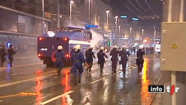 Zurich: les affrontements qui ont eu lieu entre policiers et manifestants suscitent de nombreuses questions