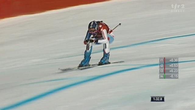 Descente de Lake Louise : Dominique Gisin réalise le meilleur temps !