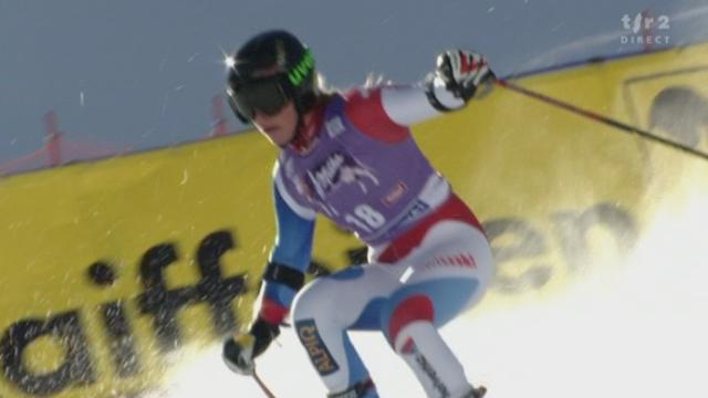 Ski alpin / ouverture de la saison: géant de Sölden/AUT. Lara Gut, 8e chrono avec le dossard 18