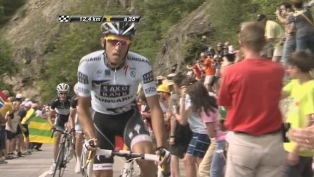Cyclisme / Tour de France (19e ét.): à 12,5 km de l'arrivée, Contador attaque encore