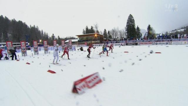 Ski de fond / Tour de Ski (3e étape à Oberstdorf/ALL): Finale dames. La Polonaise Kowalczyk, en tête de bout en bout, s'impose devant Bjoergen (NOR)