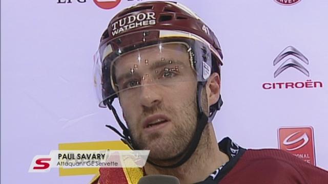 Hockey / LNA (35e j.) : Genève - Zürich (3-4 tb) + itw Paul Savary (attaquant GE Servette)