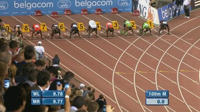Athlétisme/Diamond League (Bruxelles): le Jamaïcain, Yohan Blake, a bien failli battre le record du monde de Bolt sur 200m