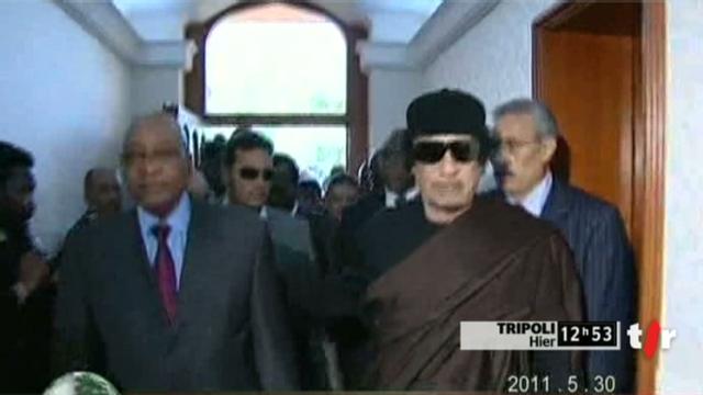 Libye: Khadafi rencontre le président sud-africains Jacob Zuma