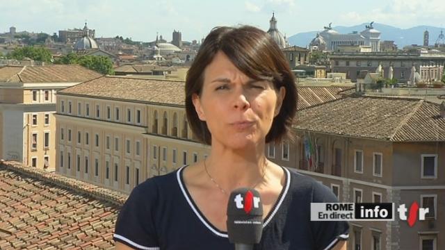 Italie/Dégradation de la note: les précisions de Valérie Dupont