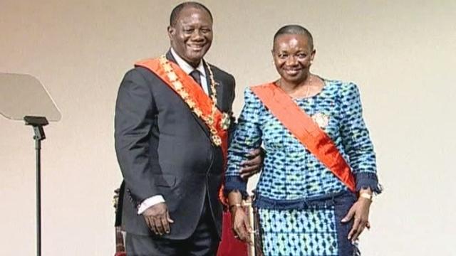 Alassane Ouattara investi président de la Côte d'Ivoire