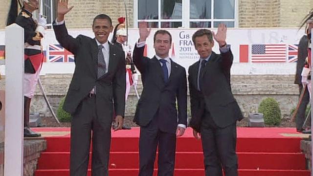 Séquences choisies - le G8 démarre à Deauville