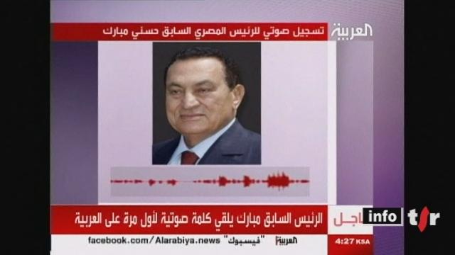 Egypte: l'ancien président Hosni Moubarak ont été placés en détention provisoire