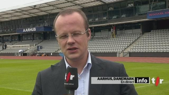 Football: qualification de l'équipe de Suisse des moins de 21 ans pour la finale de l'Euro: les précisions de Pierre Poullier, en direct d'Aarhus (Danemark)