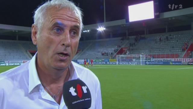 Football/Europa League: interview de Bernard Challandes, entraîneur du FC Thoune