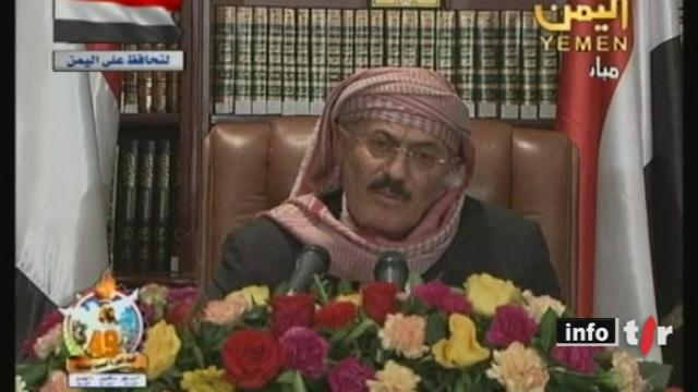 Yémen: le président Ali Abdallah Saleh se dit prêt à une transition pacifique du pouvoir à travers les urnes