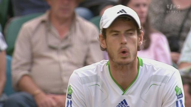 Tennis / Wimbledon (quarts de finale): Andy Murray (GBR) - Feliciano Lopez (ESP). Le Britannique passe aisément en 3 sets (6-3 6-4 6-4)