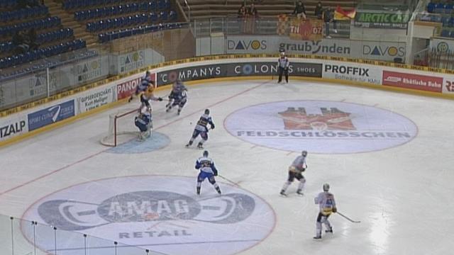 Hockey/LNA (5j): résumé du match Davos - Bienne (4 - 3)