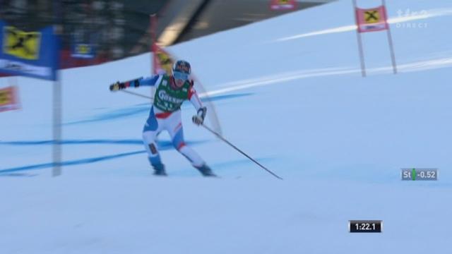 Ski alpin/Géant Dames, 2e manche: Dans le ventre mou du classement, Dominique Gisin est la meilleure Suissesse devant Fabienne Suter.