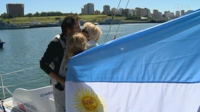 Voile: Dominique Wavre et Michèle Barret sont arrivés en Argentine après 3 semaines de difficultés