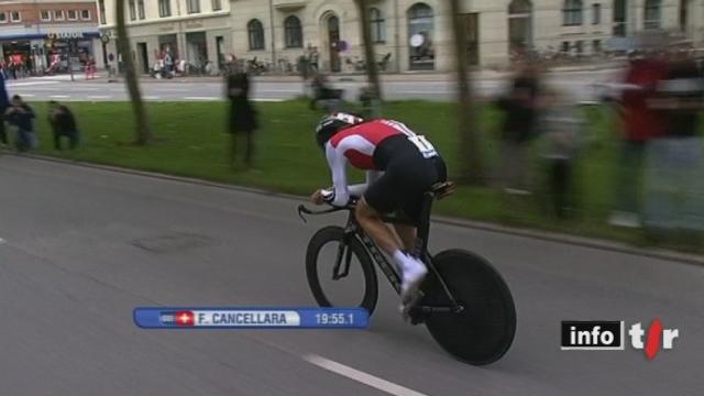 Cyclisme: Fabian Cancellara n'a pas obtenu l'or à Copenhague, c'est l'Allemand Tony Martin qui s'est imposé
