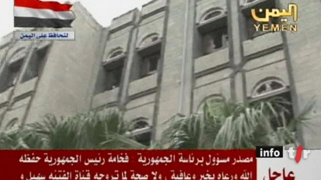 Yémen: le président Saleh aurait été blessé suite au bombardement du palais présidentiel à Sanaa