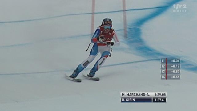 Ski / Descente Dames de Lake Louise :  Dominique Gisin revient sur la fin et termine 3ème.