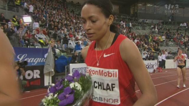 Athlétisme / Ligue de diamant (Oslo): Kaster Semenya (AFS) est là, mais c'est Amina Hachlaf (MAR) qui l'emporte en 1'58''27