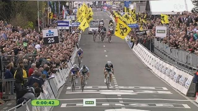 Cyclisme / Tour des Flandres: Nick Nuyens prive Fabian Cancellara d'un doublé