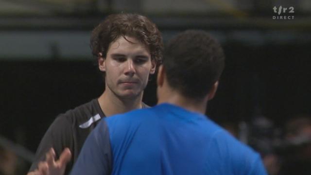 Tennis / Masters: Rafael Nadal (ESP) - Jo-Wilfried Tsonga. L'Espagnol "offre" 3 balles de match à Tsonga