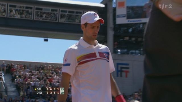 Tennis / Roland-Garros (1/16-finale): Novak Djokovic bat Juan Martin Del Potro