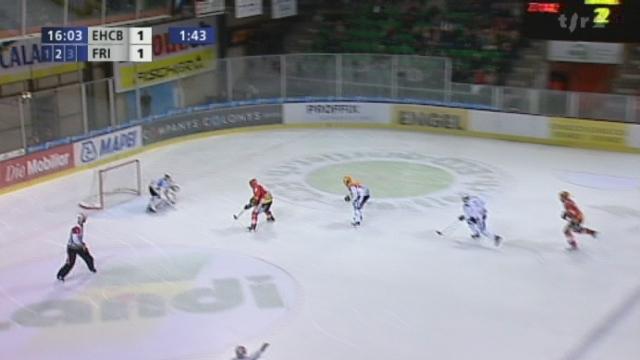 Hockey / LNA (7ej): Bienne - Fribourg (2-3ap) + itw Simon Rytz (Fribourg) et Adrien Lauper (Bienne)