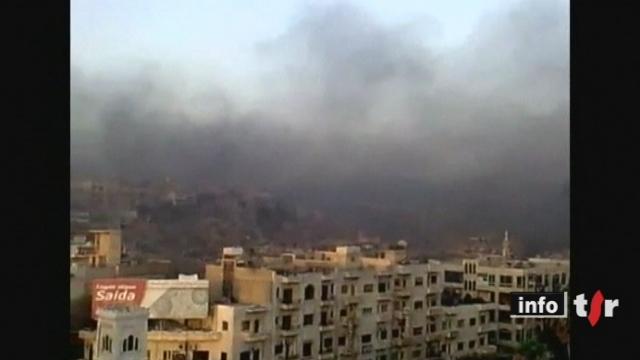 Répression en Syrie: l'armée reprend Hama par la force, faisant de nombreux morts