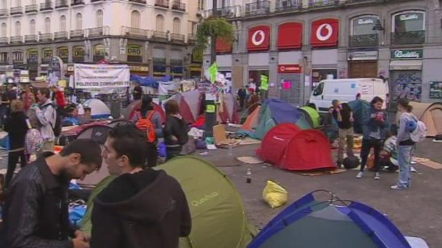Les manifestations continuent en Espagne