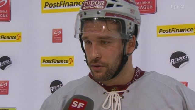 Hockey / LNA (8e j.): Rapperswil - Genève-Servette (3-0) + itw Goran Bezina (Genève-Servette)