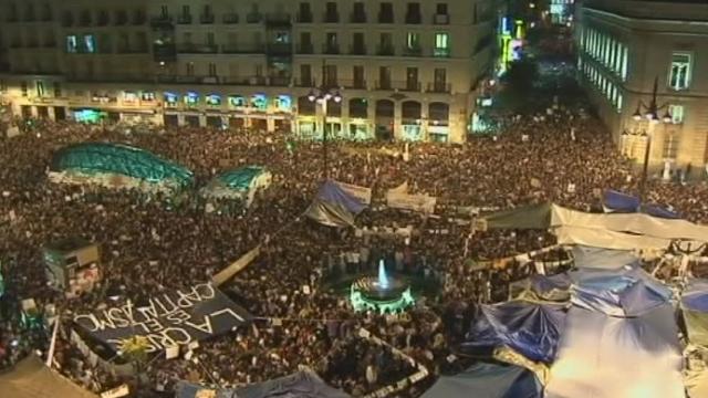 La mobilisation contre la crise continue en Espagne