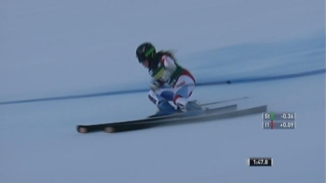 Ski alpin / géant dames Aspen: Deuxième de la première manche, Lara Gut est éjecté du podium à l'issue du 2e tracé.