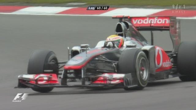 Automobilisme / F1 (GP d'Allemagne): 57e tour: le coup de poker raté de Mark Webber