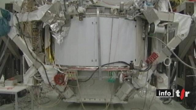 La navette américaine Endeavour a décollé avec à son bord un spectromètre magnétique mis au point par l'Université de Genève